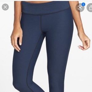 Worn once dark blue lululemon size 4 leggings
